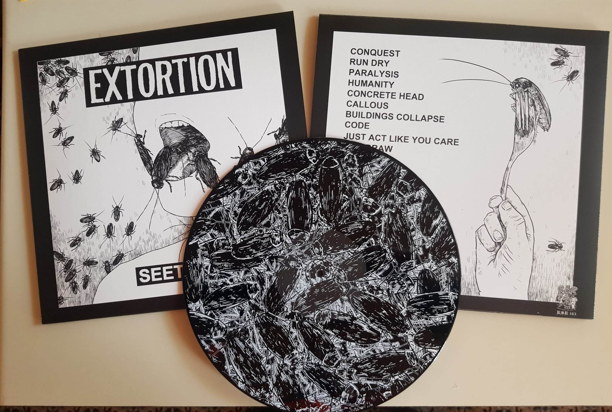 EXTORTION " SEETHING " LP LIMITED