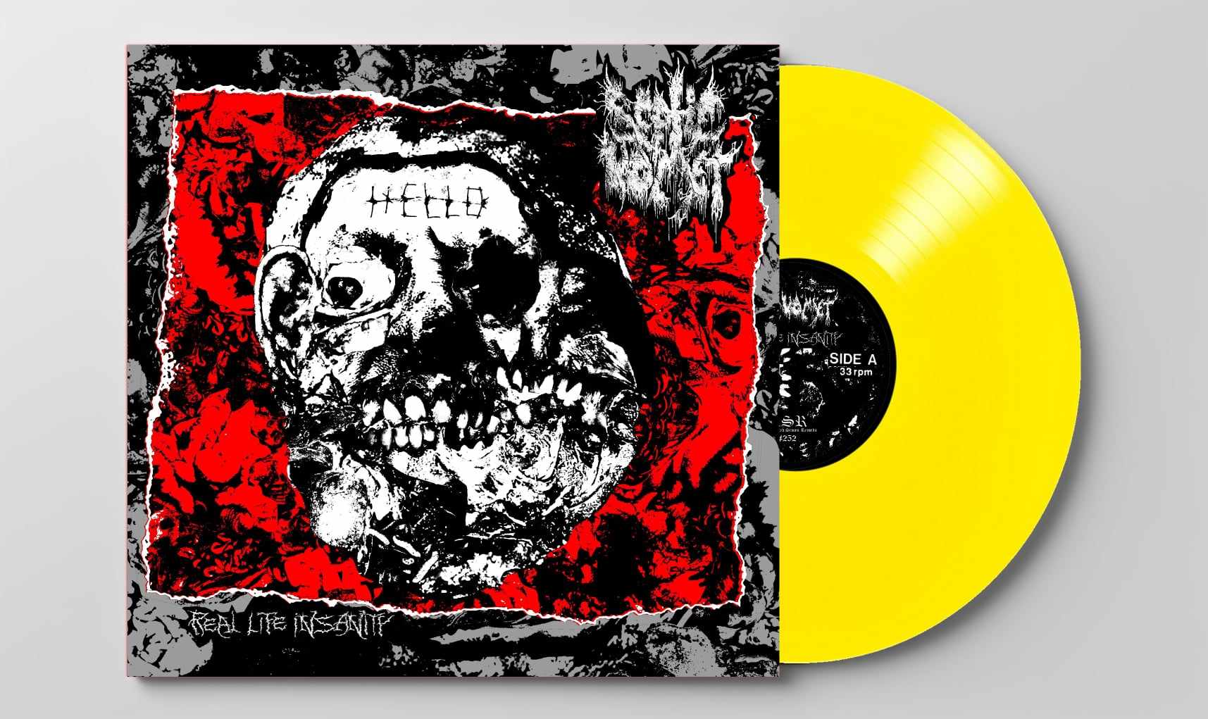 SEPTIC VOMET " REAL LIFE INSANITY " LP